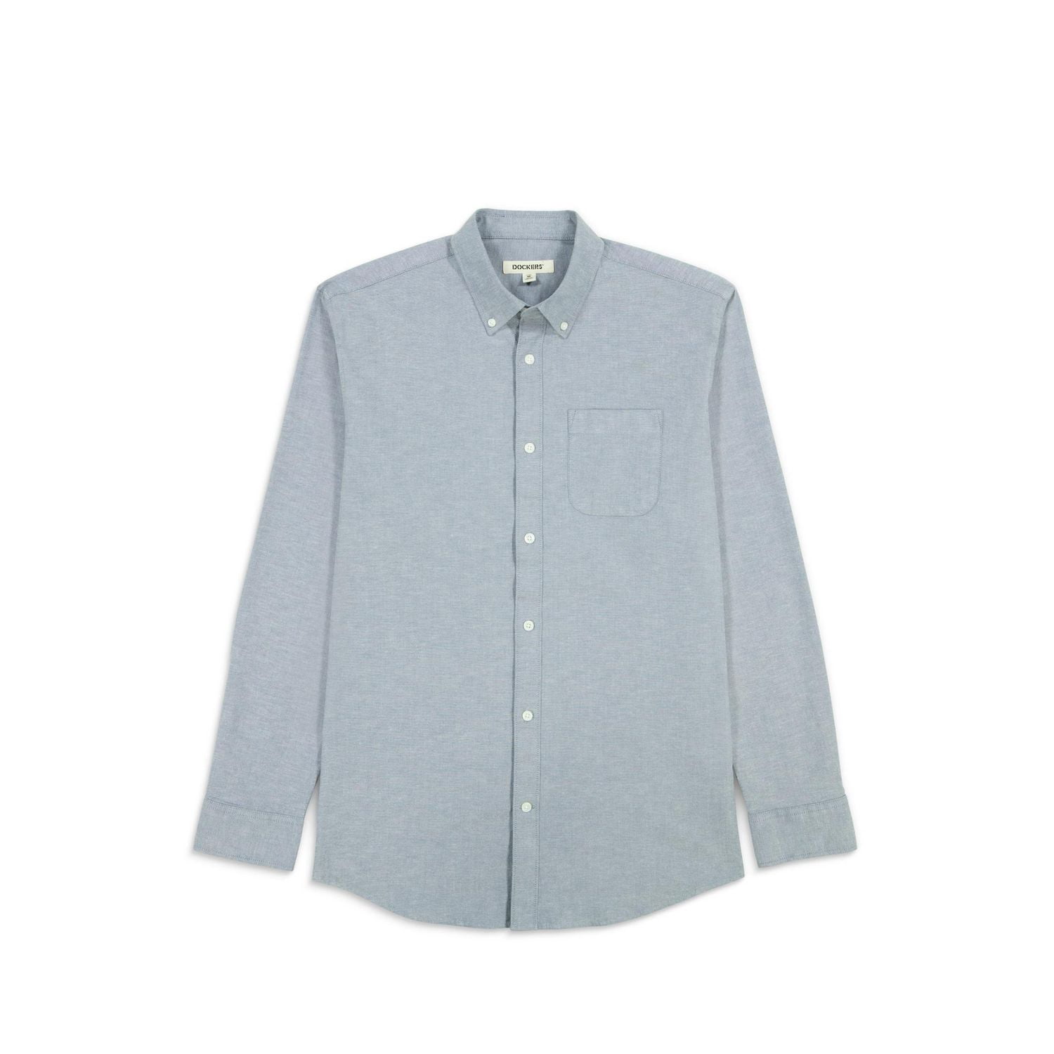 Dockers Men's Long Sleeve Oxford Button Down Shirt