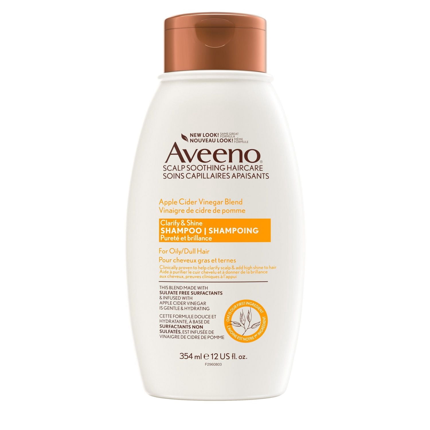 AVEENO Apple Cider Vinegar Blend Shampoo Clarify & Shine
