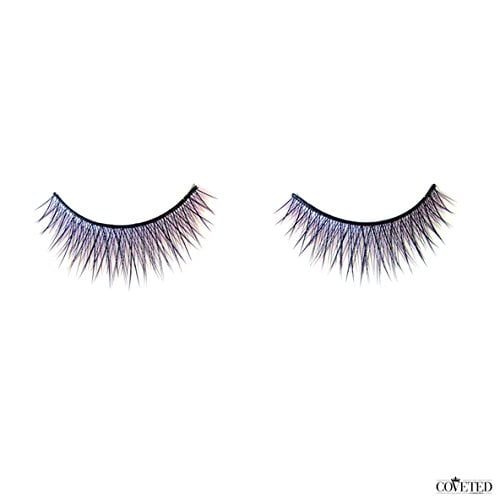 Coveted Cosmetics False Eyelashes Natural Feather Hand Made Human Hair Fake Falsies Lashes (5 Pair, Aphrodite)