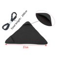 thumbnail image 1 of fastboy Canvas Camping Triangle Stool Cloth Travel Hiking Gardening Backpacking Black, 1 of 9
