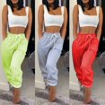 thumbnail image 1 of WOMEN‘S CASUAL SWEATPANTS LIGHTWEIGHT 2 POCKETS JOGGERS FLEECE YOGA PANTS WARM, 1 of 5