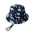 thumbnail image 1 of RKSTN Toddler Sun Hat Summer Baby Breathable Cartoon Dinosaur Print Bucket Hat, 1 of 4