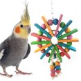 thumbnail image 3 of Jouet Perroquet Créatif Grande Roue Résistant aux Morsures Cage à Oiseaux Toy Bird Jouet à Mâcher, 3 of 8