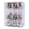 thumbnail image 1 of Vaidha 24PCS Christmas Tree Ornament Pendant Party Supplies Tree Hanging Plastic Ball, 1 of 2
