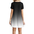 thumbnail image 4 of TJAZFJPA Robes d'Été Femmes Robes Décontractées Manches Courtes Robes d'Été T-Shirt Décontractées Jupes de Plage Mini Robes Robe Semi-Formelle pour Femmes Robes Blanches pour Femmes Fête, 4 of 5