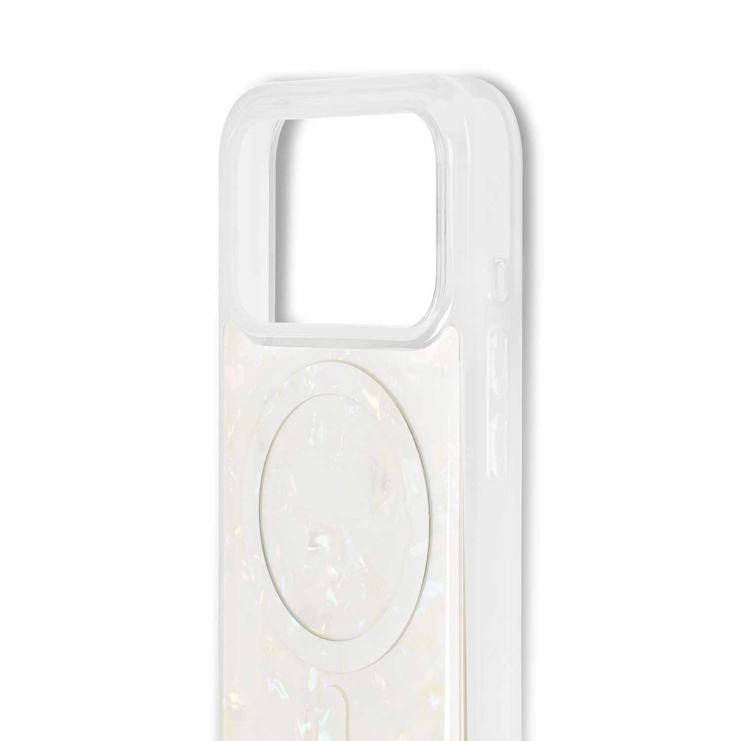 Ideal of Sweden Pearlised MagSafe Case White for iPhone 17 Pro Max