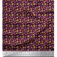 thumbnail image 1 of Soimoi Polyester Crepe Fabric Coke & Burger Food Print Fabric by Yard 42 Inch Wide, 1 of 3