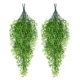 thumbnail image 1 of TopLLC Artificial Flowers, Fake Flowers Simulation Green Plant Rattan Artificial Flower Wall Hanging Home Decoration Plant Simulation green plants, 1 of 8