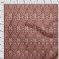 thumbnail image 4 of oneOone Polyester Spandex Red Fabric Damask Sewing Craft Projects Fabric Prints By Yard 56 Inch Wide, 4 of 4