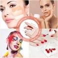 thumbnail image 3 of FESTFENDS Palette de Fards à Joues 3 Pcs Transparente Mélange Produits de Beauté pour Femmes Nail Art, 3 of 7