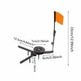 thumbnail image 2 of Ice Fishing Tip Up Rod with Strike Indicators and Poles for Enhanced Ice Fishing Success, 2 of 5