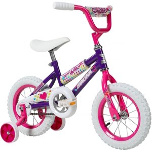 Dynacraft Magna Sweetheart Vélo pour enfants de 12 po - Design amusant et coloré Study et durable parfait pour les enfants apprenant à rouler facile à assembler Idéal pour les jeunes riders
