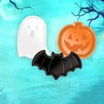 thumbnail image 2 of Binwennn Baking Sheet Tray Wolf Cake Pan Roasting Rack Pumpkin Bat & Candy Dish | Fruit Tray | PP Material Snack Plate, 2 of 7