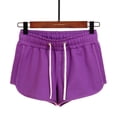 thumbnail image 2 of Timegard Plus Size Shorts for Women Sweatshorts Elastic Waisted Drawstring Athletic Workout Running Shorts, 2 of 7