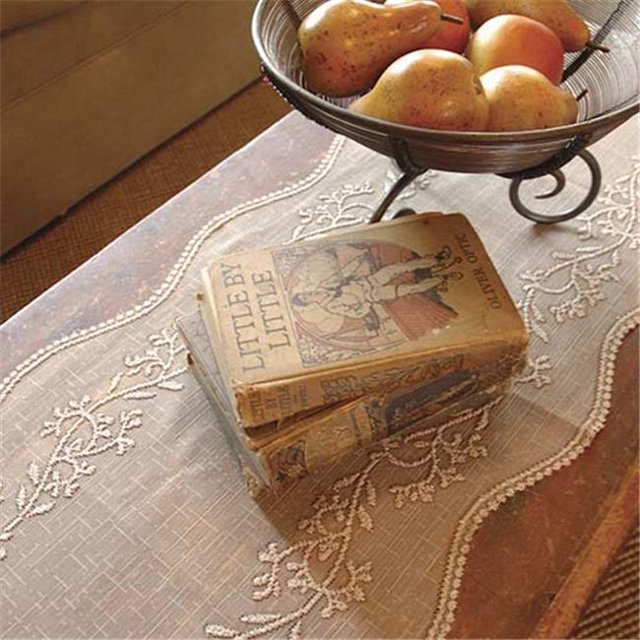 14 x 72 Po. Chemin de Table Divin Transparent