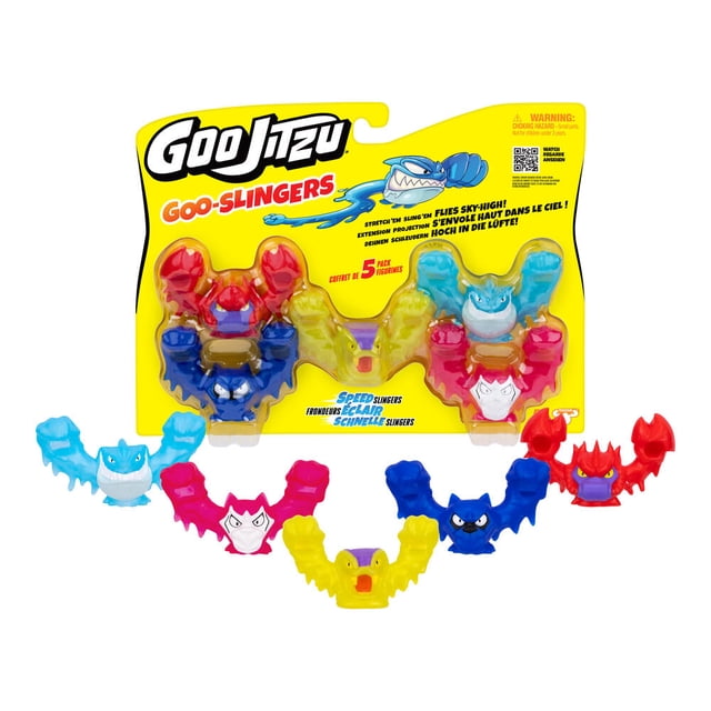Goo Jit Zu Slingers 5 Pack Speed Slingers