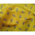 thumbnail image 4 of oneOone Silk Tabby Fabric Floral Block Print Fabric By The Yard 42 Inch Wide, 4 of 4