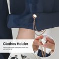 thumbnail image 2 of Hijab Brooch Pinless Clothes Clips High Powerful Function Long Chain Purpose Buttons Hijab Pins For Women Fashion Accessories, 2 of 8