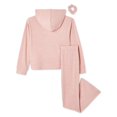 thumbnail image 2 of Btween Girls' Hacci Hoodie 3-Piece Set, 2 of 2