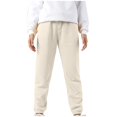 thumbnail image 4 of CHUANK Kids Boys Girls Sweatpants Workout Pants High Waisted Drawstring Trackpants Cinch Bottom Trousers, 4 of 5