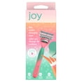 thumbnail image 3 of joy color-changing razor for women, shave kit with 1 handle + 2 razor blade refills, 3 of 20