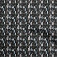 thumbnail image 1 of oneOone Silk Tabby Black Fabric Tropical Sewing Craft Projects Fabric Prints By Yard 42 Inch Wide, 1 of 4