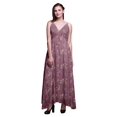 thumbnail image 1 of Bimba Robe Longue Maxi de Plage pour Femmes à Imprimé Floral à Bretelles Tenue de Villégiature d'Été-Xxx-Grand, 1 of 5