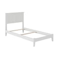 thumbnail image 2 of Madison Lit Simple en Bois Massif avec Sommier, Blanc, 2 of 5
