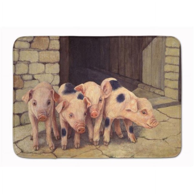 Carolines Treasures BDBA0225RUG Pigs Piglets par Daphne Baxter Tapis en Mousse à Mémoire de Forme Lavable en Machine