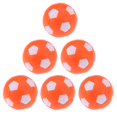 thumbnail image 1 of S SERENABLE 6Pcs Soccer Table Foosball Ball 36mm Plastic Replacement Fooseball Game.Fun.Set Orange, 1 of 7