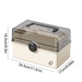 thumbnail image 3 of Tyidzon Family Box Household Large Capacity First Aid Kit Large Storage Box With Handle, 3 of 6