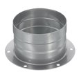 thumbnail image 1 of 3 Inch Duct Connector Flange Metal Straight Pipe Exhaust Hose Flange, 1 of 1