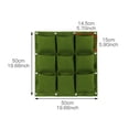 thumbnail image 1 of Birdeem Pockets Garden Vertical Planter Wall Mount Living Growing Bag Pouch, 1 of 1