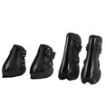 thumbnail image 3 of ANGGREK Enveloppements de Jambe de Cheval de Protection, Bottes de Tendon de Cheval PU Shell pour Sauter pour la Performance Équestre, 3 of 8