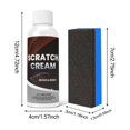 thumbnail image 3 of Danhjin Cleaning Supplies Car Scratch Remover Shallow Paint Fine Scratch Repair Paint Scratch Repair Cream Sponges, 3 of 5