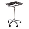 thumbnail image 1 of Plateau pour Instruments de Salon, Plateau Médical Polyvalent en Acier Inoxydable avec Cadre Texturé pour Studios pour Coiffeur, 1 of 7