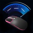 thumbnail image 2 of Goriertaly ABS Silent Wireless Mouse Compact And Portable Sturdy And Durable Wireless And Silent Silent Mouse black, 2 of 6