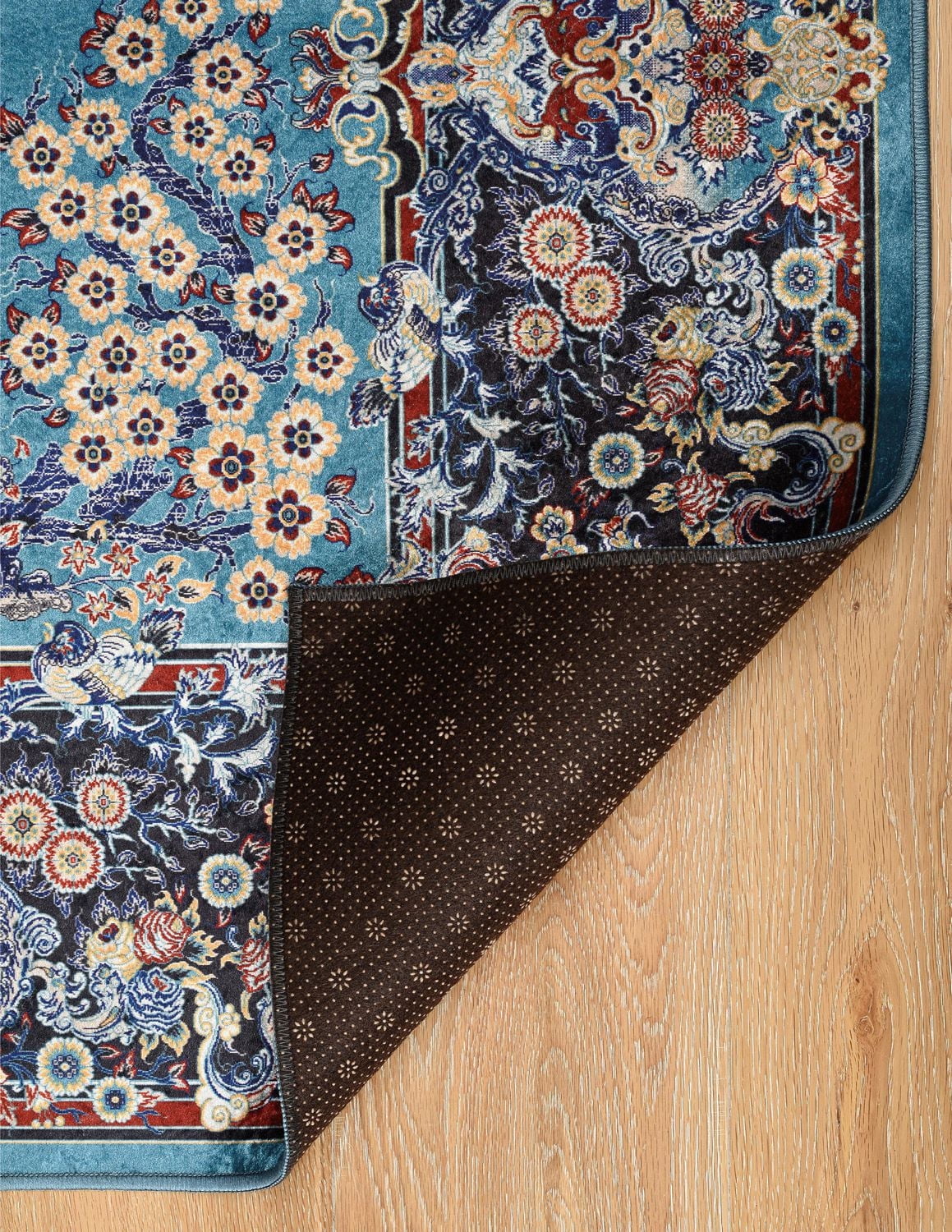 Tapis d'appoint Emerald Harris crème & cuivre de 2 pi 2 po x 3 pi 2 po