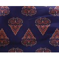 thumbnail image 4 of oneOone Georgette Viscose Fabric Leaves & Floral Block Printed Craft Fabric BTY 42 Inch Wide, 4 of 5