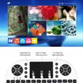 thumbnail image 3 of Amdohai Clavier Sans Fil Rétroéclairé 2,4 GHz Air Mouse Pavé Tactile Télécommande Portative Rétroéclairage pour Android TV BOX PC Téléviseur Intelligent Blanc, 3 of 9