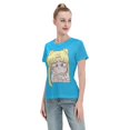 thumbnail image 4 of T-Shirt Basique à Manches Courtes pour Femmes Sailor Moon Édition Q Tsukiha, 4 of 6