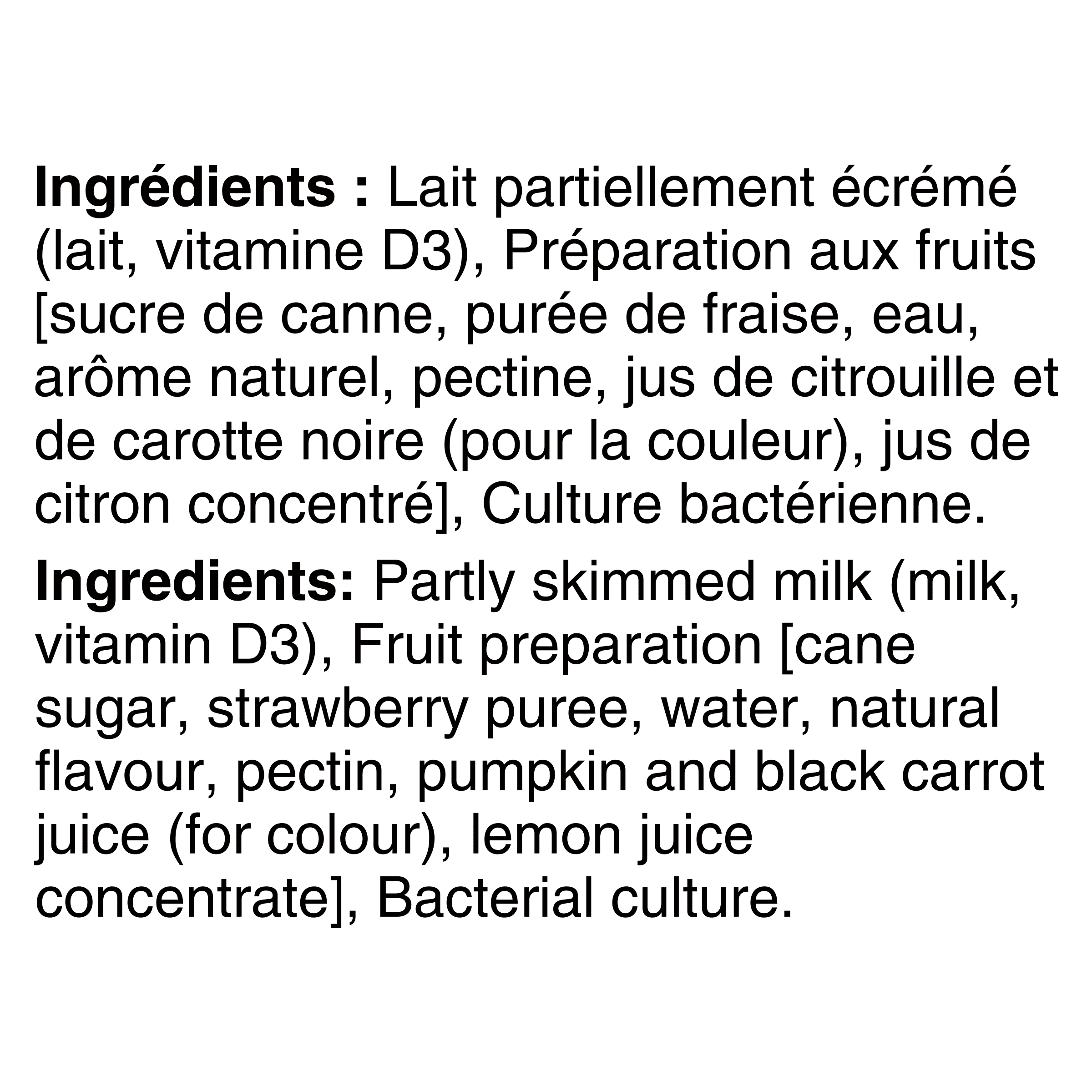 Liberté 1 % Kéfir, Fraise, 1L