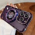 thumbnail image 5 of Luxe Shimmer Rhinestone TPU Phone Case - Magnetic, Crystal Clear & Shockproof - Perfect Fit for iPhone 15, 14, 13, 12 Pro Max, 11 & Plus Models, 5 of 5