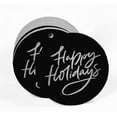 thumbnail image 2 of Inkdotpot Silver Foil Paper Hang Tags Happy Holiday Favor Tags 100 Pieces, 2 of 6