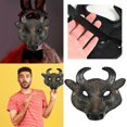 thumbnail image 2 of Easter Bull Head Realistic Accessory for Kids Adults Festival Celebration, 2 of 8