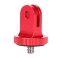thumbnail image 3 of Cergrey 1/4" Mini Tripod Mount Adapter Video Action Camera Accessory Aluminum Alloy TTP, 3 of 8