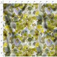 thumbnail image 4 of Soimoi Poly Georgette Fabric Rose Watercolor Fabric Prints By Yard 42 Inch Wide, 4 of 6
