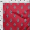 thumbnail image 2 of oneOone Cotton Cambric Fabric Leaves|Floral & Paisley Block Printed Craft Fabric BTY 56 Inch Wide, 2 of 4