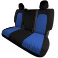 thumbnail image 1 of FH Group 2020-2024 Tesla Model Y Waterproof Neoprene Custom Fit Rear Car Seat Covers Blue, 1 of 7
