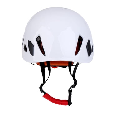 Almencla Professional Helmet Hard Hat Head Gear for Outdoor Rock Climbing White